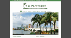 Desktop Screenshot of agpropertiesonline.com
